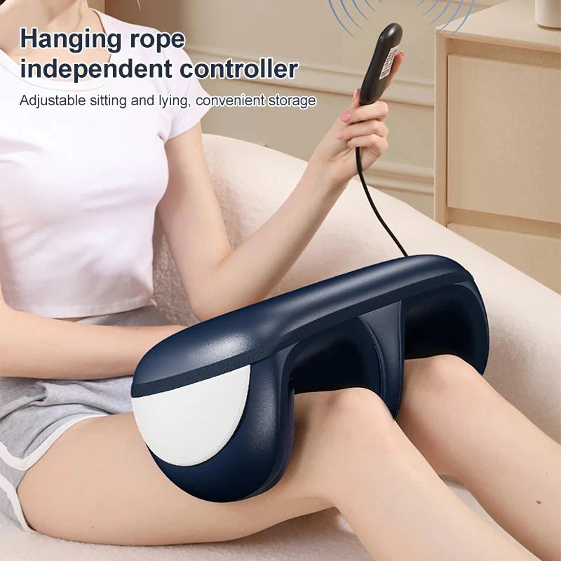 Intelligent Foot Massager with Heat, Dual Kneading & Air Compression for Foot and Leg Relaxation-Grands Mobility