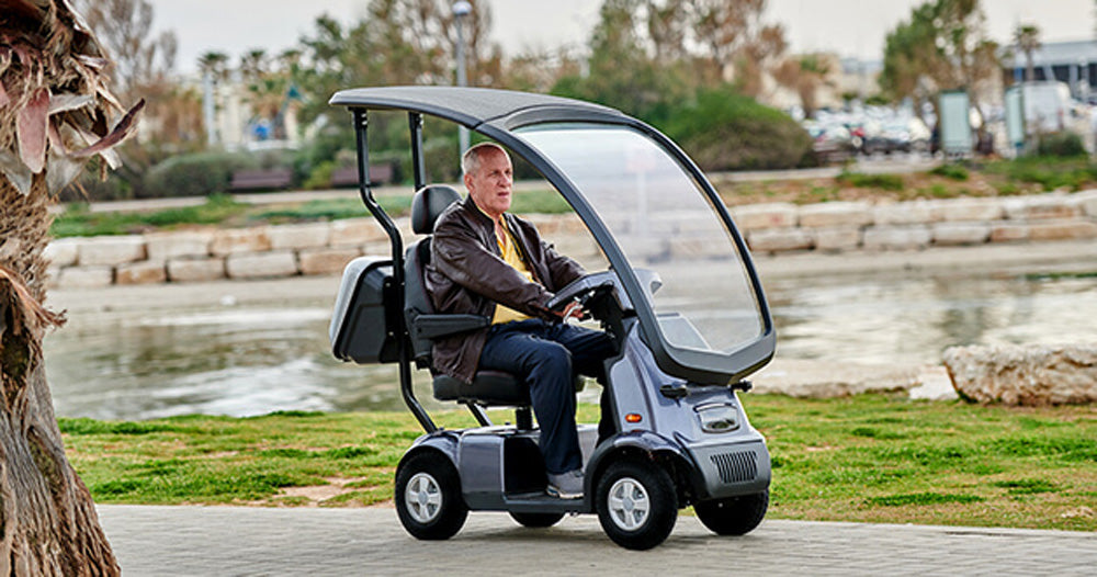 Afikim Afiscooter C4 4 Wheel Mid-Size Multi-Purpose Mobility Scooter