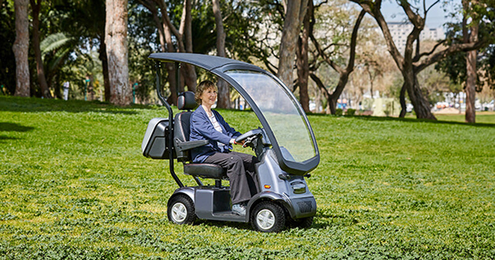 Afikim Afiscooter C4 4 Wheel Mid-Size Multi-Purpose Mobility Scooter