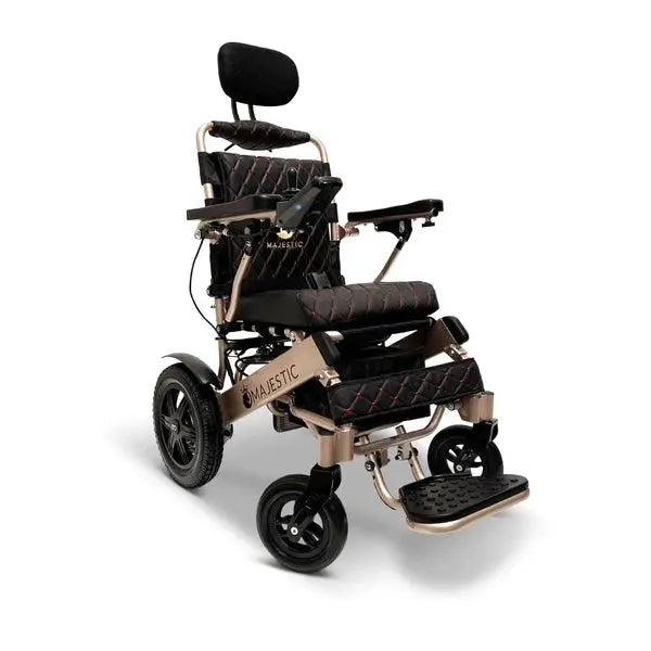 ComfyGO MAJESTIC IQ-9000 Auto Recline Remote Controlled Electric Wheelchair ComfyGO