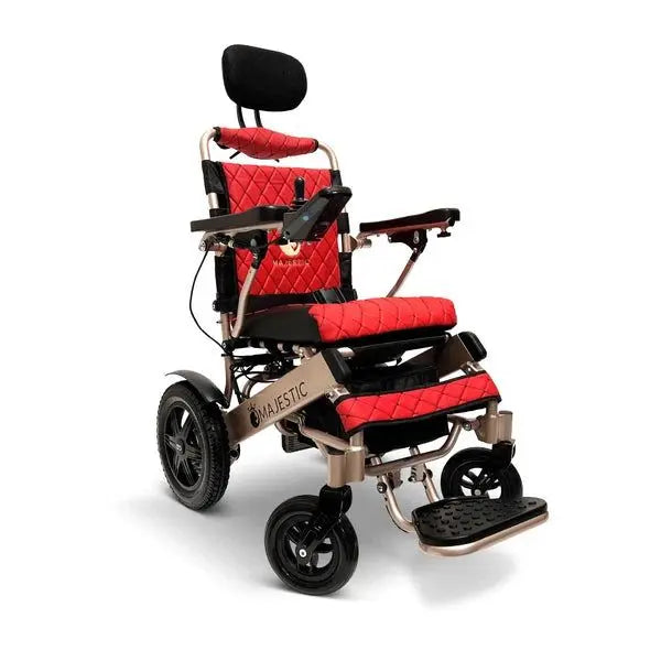 ComfyGO MAJESTIC IQ-9000 Auto Recline Remote Controlled Electric Wheelchair ComfyGO