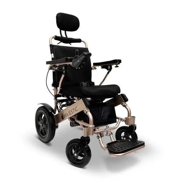 ComfyGO MAJESTIC IQ-9000 Auto Recline Remote Controlled Electric Wheelchair ComfyGO