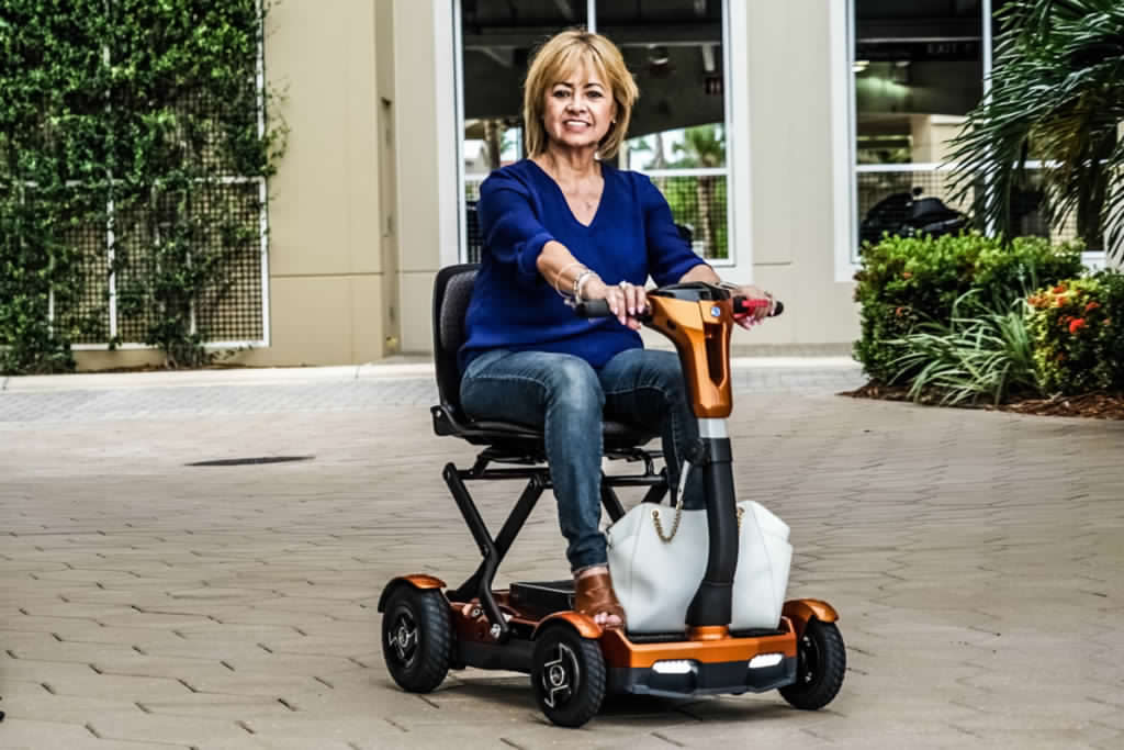 EV Rider TeQno Foldable Mobility Scooter