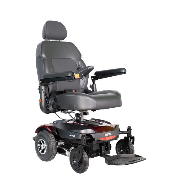 Merits Health Dualer Full-Sized Power Wheelchair with lift Merits Health