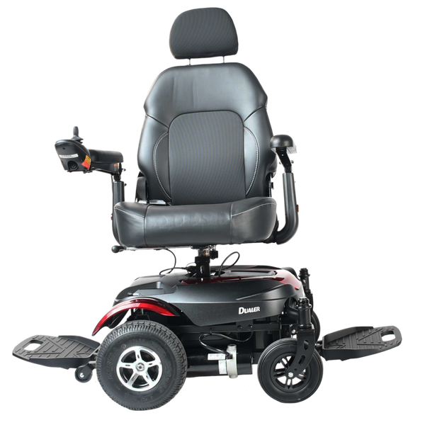 Merits Health Dualer Full-Sized Power Wheelchair with lift