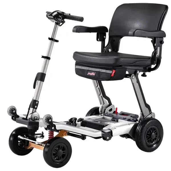 FreeRider USA Luggie Super Plus 4 Travel Folding Mobility Scooter-Grands Mobility