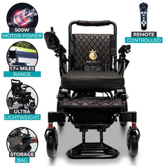 ComfyGO MAJESTIC IQ-7000 Auto Folding Remote Controlled Electric Wheelchair