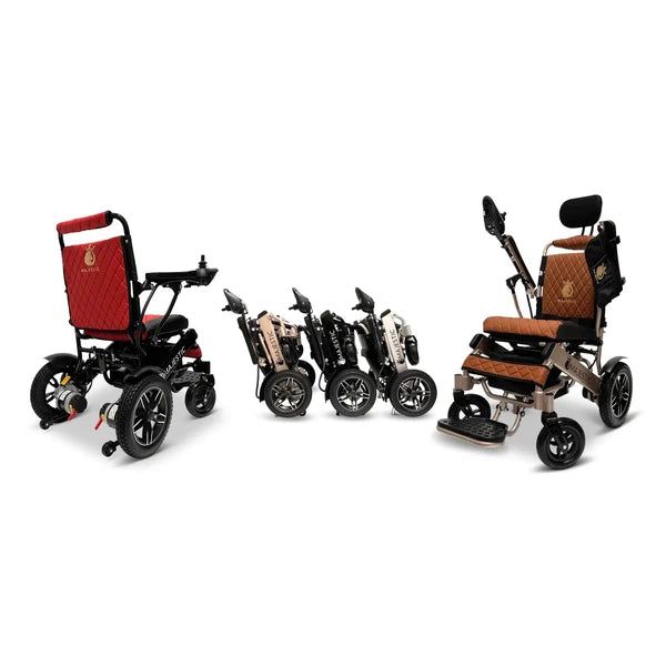 ComfyGO MAJESTIC IQ-8000 Remote Controlled Lightweight Electric Wheelchair ComfyGO