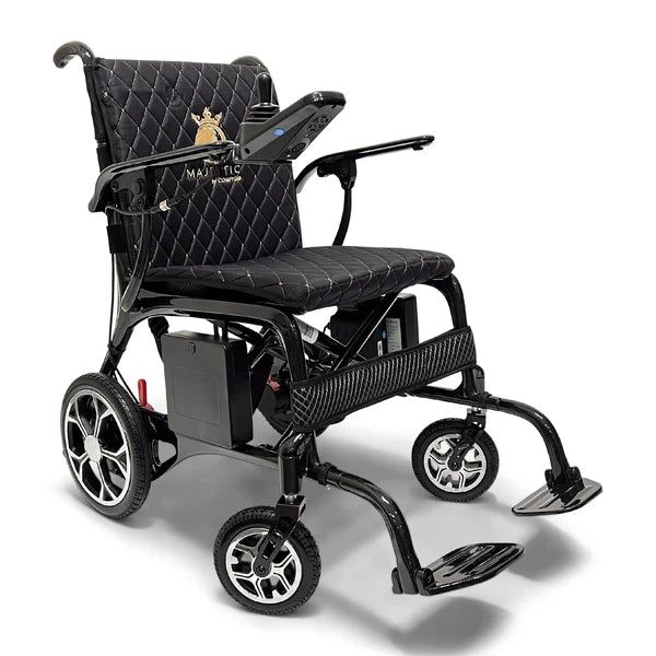 ComfyGO Phoenix Carbon Fiber Electric Wheelchair: Lightweight, Long-Range, Airline Approved ComfyGO