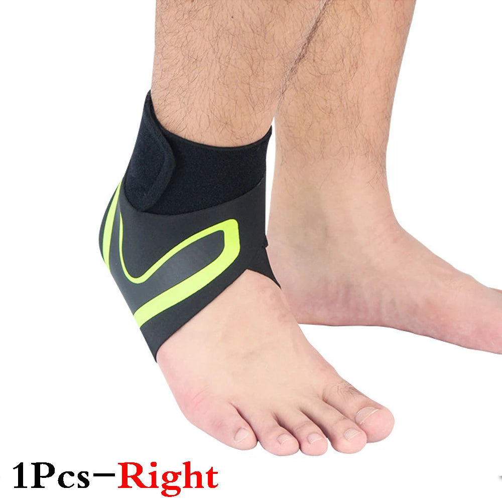 Adjustable Compression Ankle Support Sleeves for Enhanced Stability and Protection