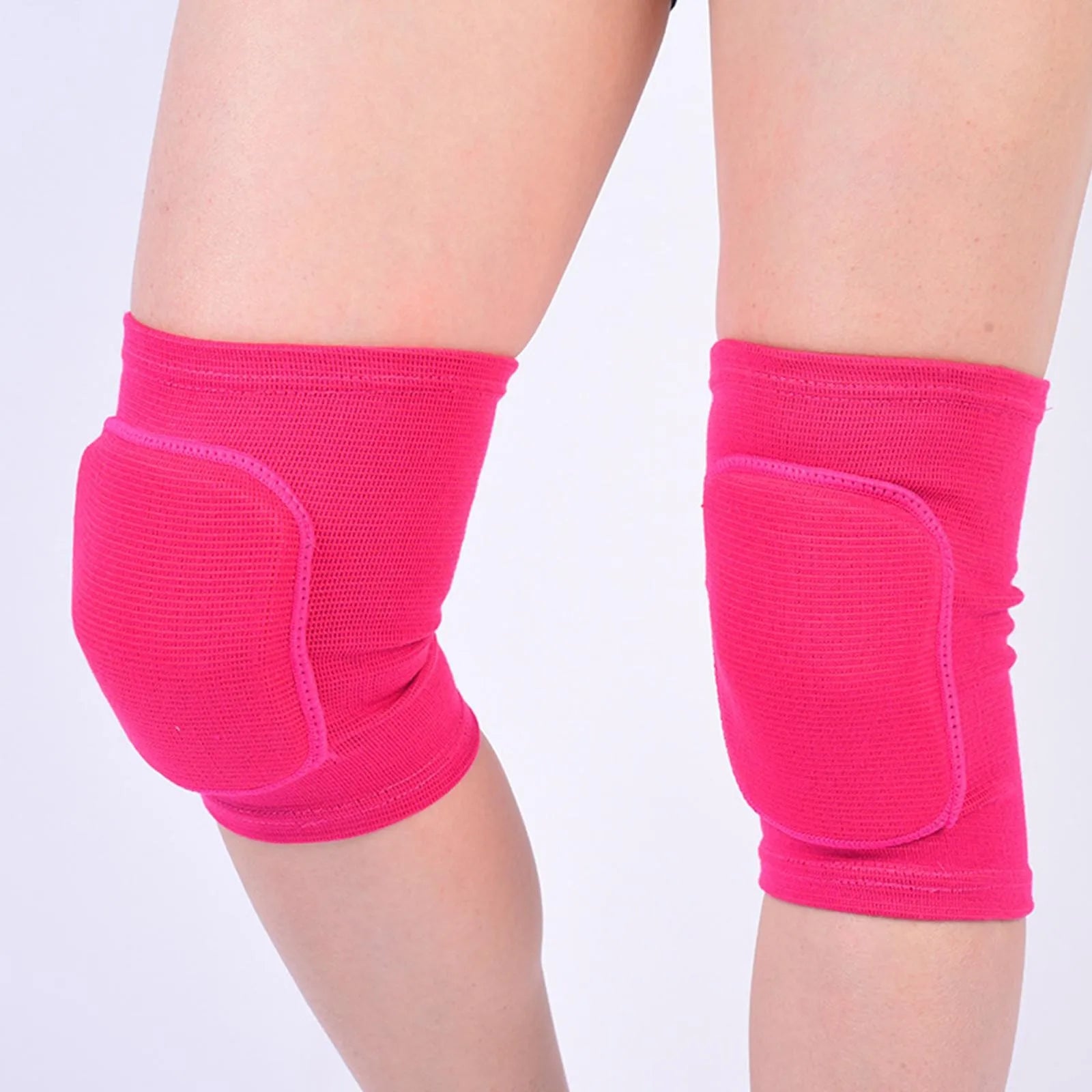 2-Pack Enhanced Comfort Compression Knee Support Pads for Dance and Workout Training