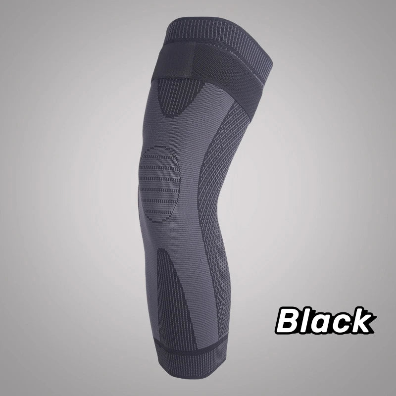 Enhanced Compression Knee Sleeves for Joint Pain Relief and Athletic Support - Stylish Stripe Design