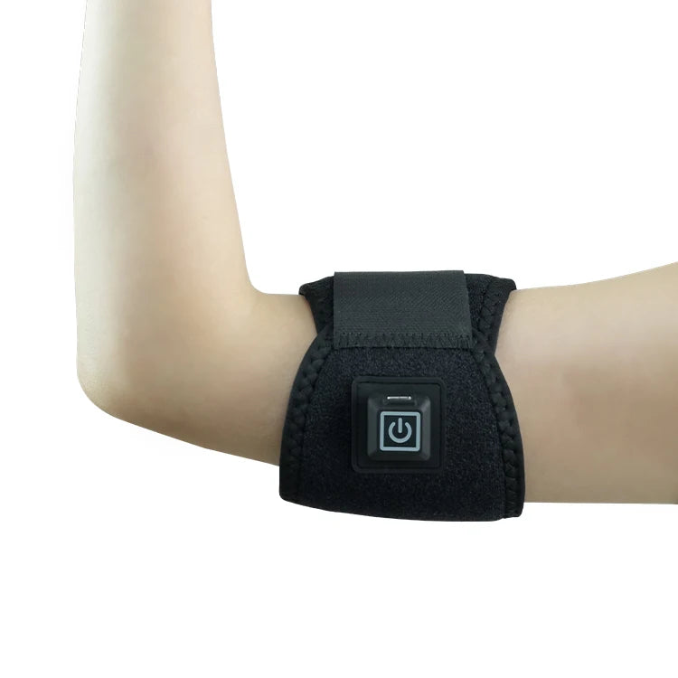 USB Heated Wrist Support Massager with Adjustable Temperature and Breathable Design for Pain Relief and Comfort