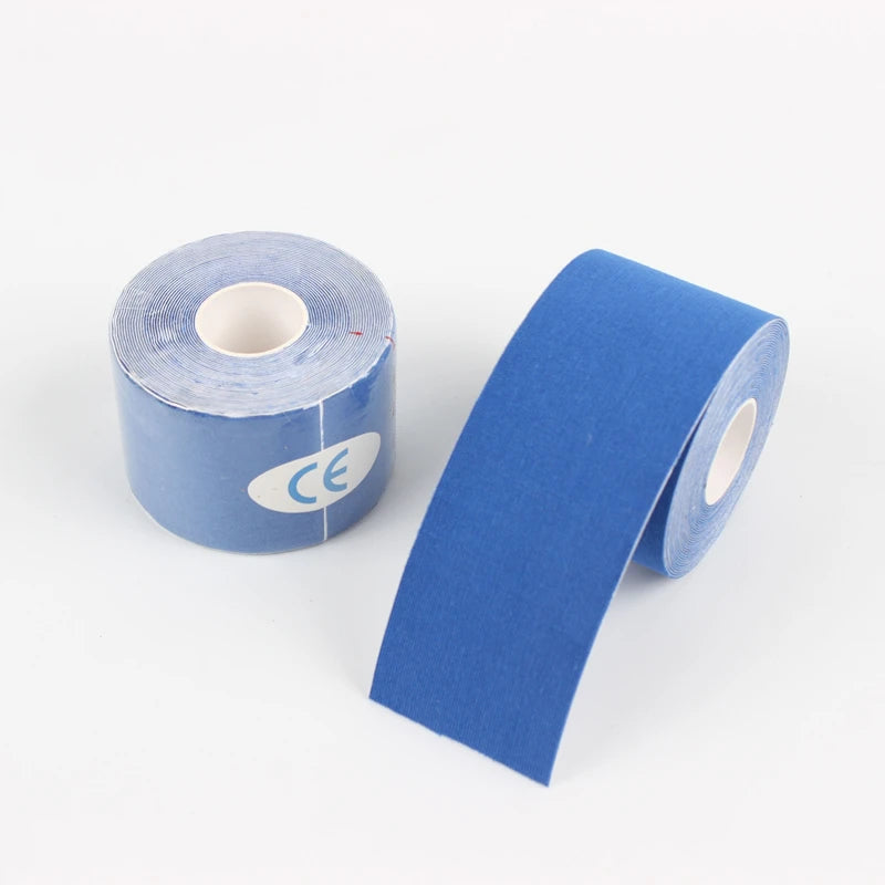 Kinesiology Elastic Tape for Muscle Support and Pain Relief – Athletic Recovery Bandages for Fitness Enthusiasts