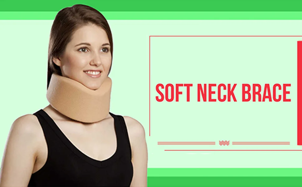 Neck Brace Support Orthosis - Adjustable Cervical Collar