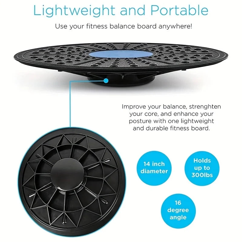 Yoga Balance Board, Fitness Training Pedal, Sensory Training Balance Board, Fitness Equipment For Sensory Rehabilitation ﻿