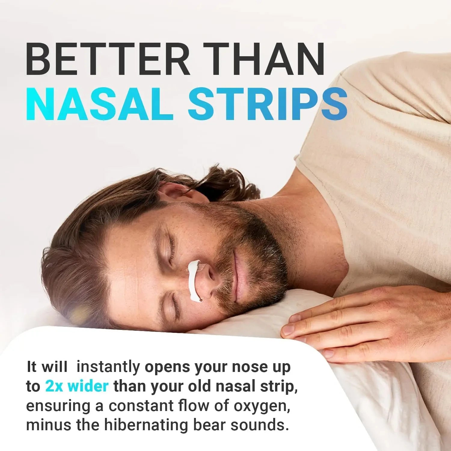 Nasal Breathing Enhancement Kit: Sport Nasal Dilators for Snoring and Sleep Improvement