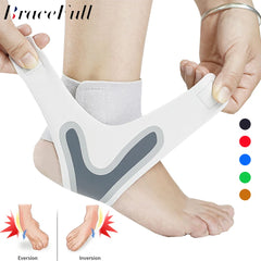 Adjustable Compression Ankle Support Sleeves for Enhanced Stability and Protection