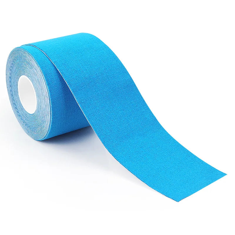 Kinesiology Sports Tape for Muscle Support and Pain Relief - Elastic Adhesive Bandage for Strain and Injury Recovery