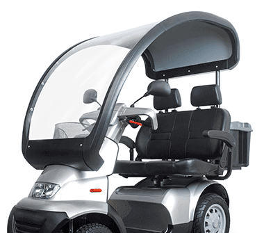 Afikim Afiscooter S4 Dual Seat Heavy-Duty Mobility Scooter