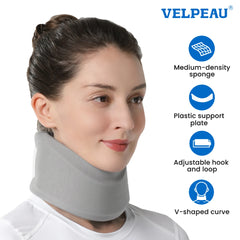 VELPEAU Neck Brace for Pain Relief and Strong Support