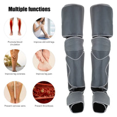 Air Pressure Leg and Foot Massager Machine for Enhanced Blood Circulation and Muscle Relaxation