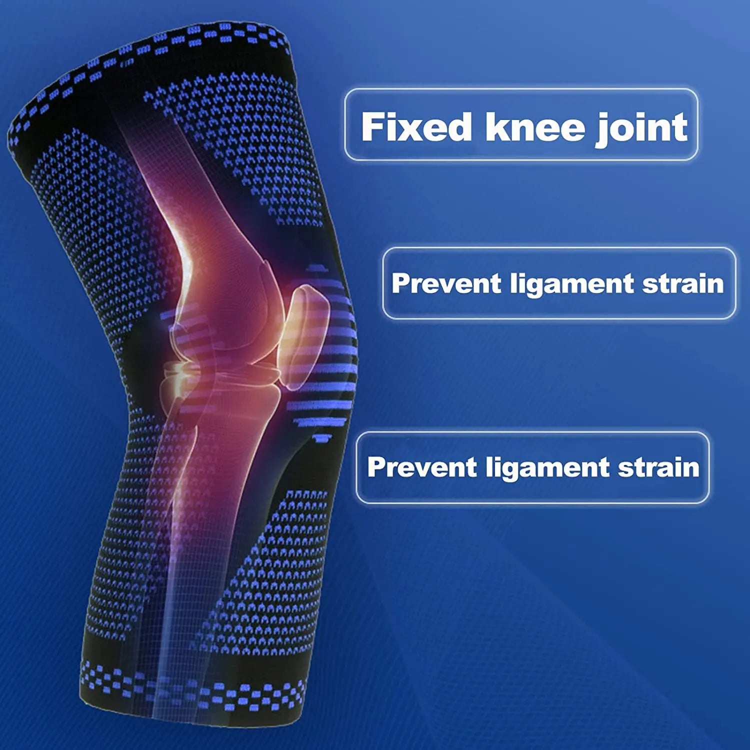 Sports Knee Pads for Knee Pain Meniscus Tear Injury Recovery with Side Stabilizers