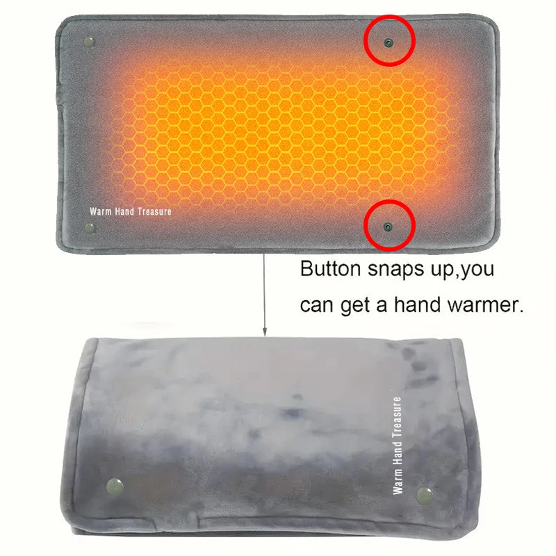 Graphene Rapid-Heat Adjustable Warming Pad for Home and Office with USB Power Supply