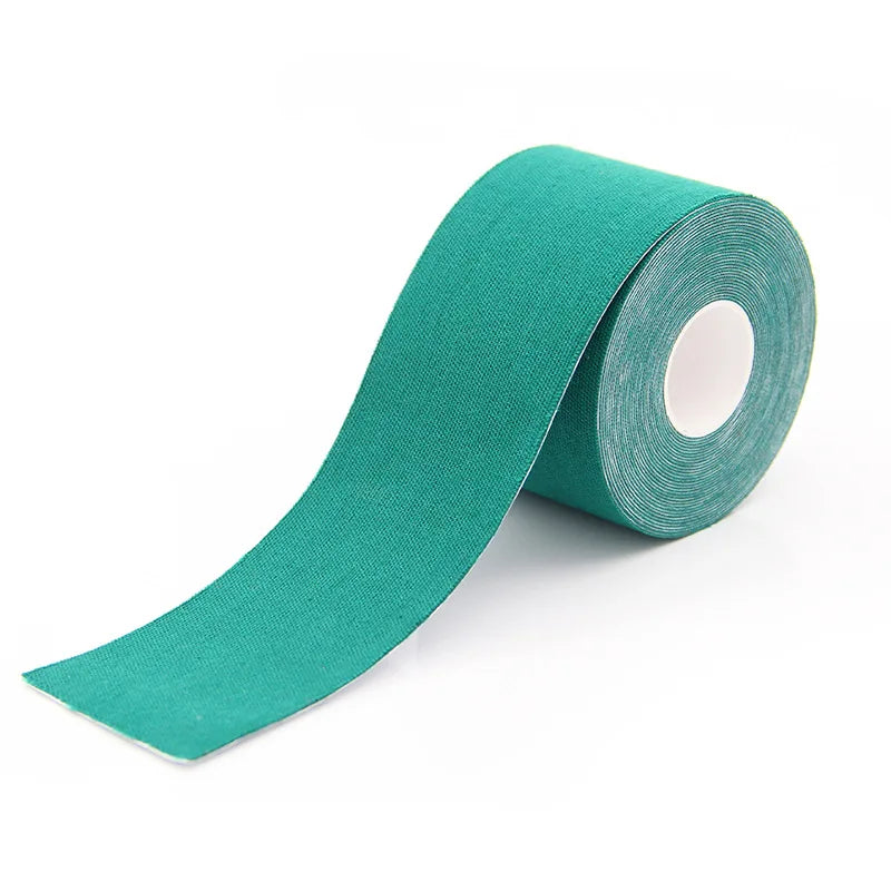 Kinesiology Sports Tape for Muscle Support and Pain Relief - Elastic Adhesive Bandage for Strain and Injury Recovery