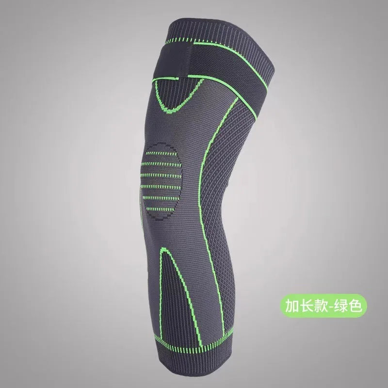 Enhanced Compression Knee Sleeves for Joint Pain Relief and Athletic Support - Stylish Stripe Design