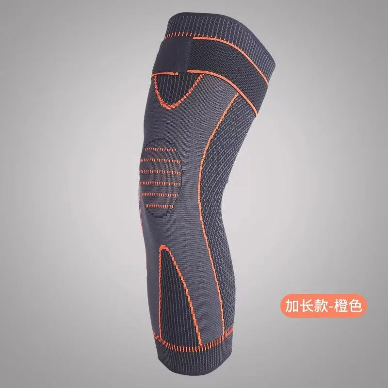 Enhanced Compression Knee Sleeves for Joint Pain Relief and Athletic Support - Stylish Stripe Design