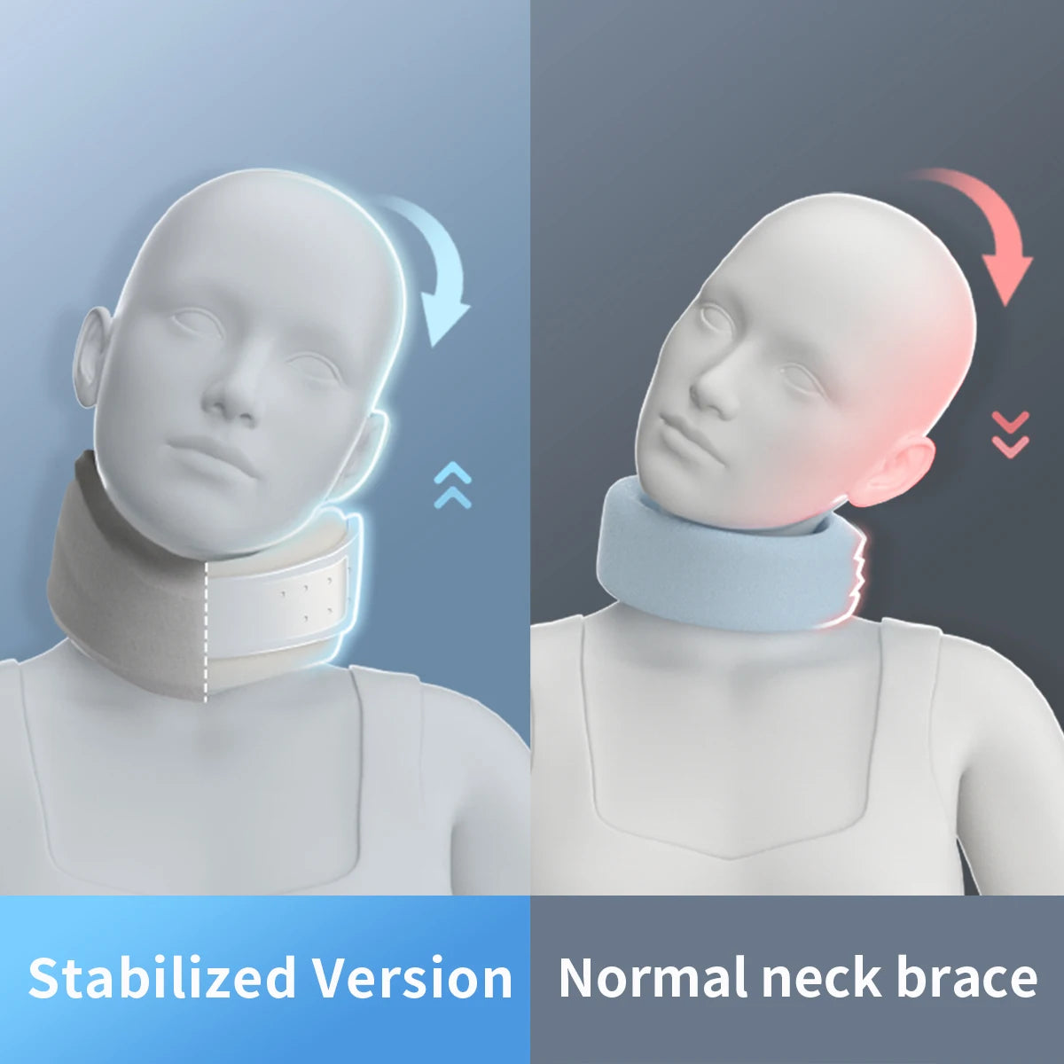 VELPEAU Neck Brace for Pain Relief and Strong Support