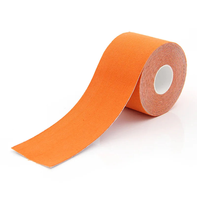 Kinesiology Sports Tape for Muscle Support and Pain Relief - Elastic Adhesive Bandage for Strain and Injury Recovery