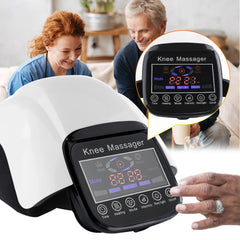 Heated Infrared Knee Massage Device with Vibration Therapy and Air Pressure Relief