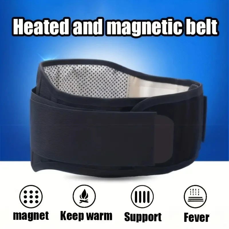 Adjustable Self-Warming Magnetic Therapy Back and Waist Support Belt for Ultimate Comfort and Relief