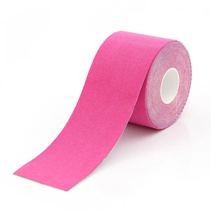 Kinesiology Sports Tape for Muscle Support and Pain Relief - Elastic Adhesive Bandage for Strain and Injury Recovery