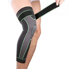 Enhanced Compression Knee Sleeves for Joint Pain Relief and Athletic Support - Stylish Stripe Design