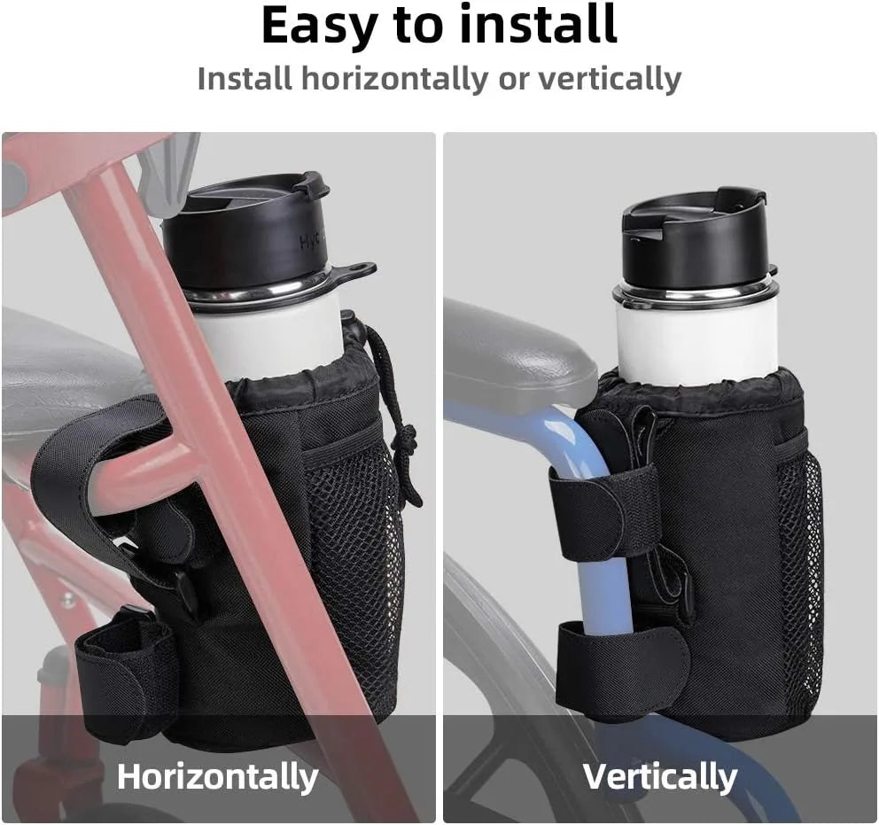 Cup Holder for Wheelchair, Walker Rollator or Scooter