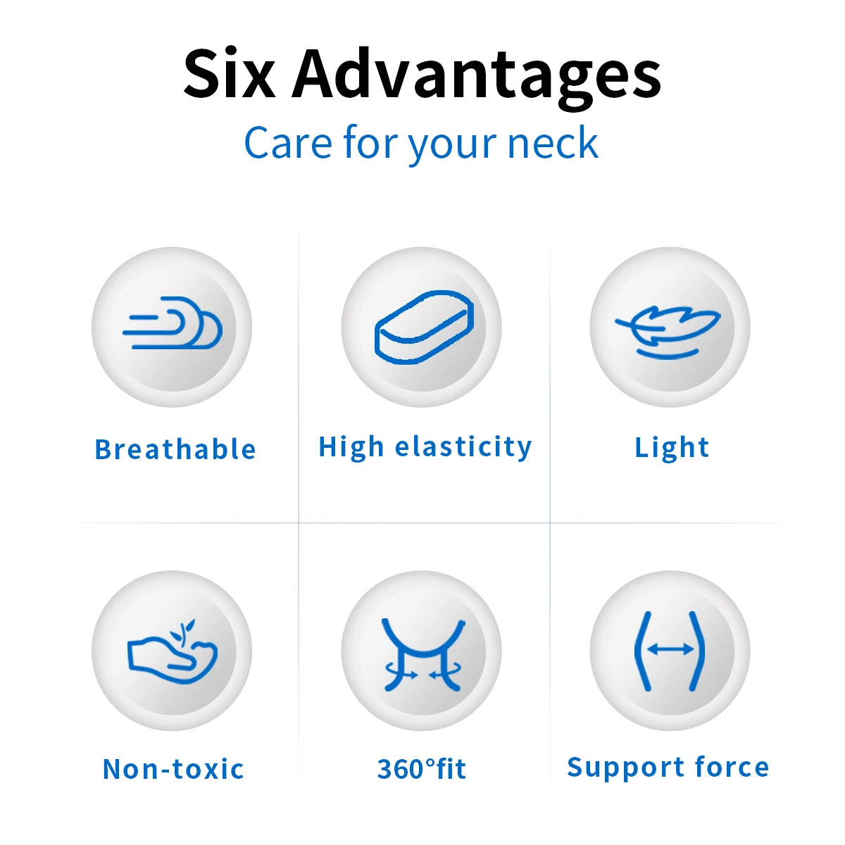 VELPEAU Neck Brace for Pain Relief and Strong Support