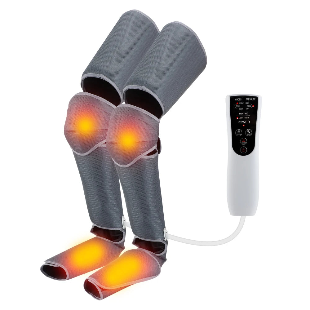 Air Pressure Leg and Foot Massager Machine for Enhanced Blood Circulation and Muscle Relaxation