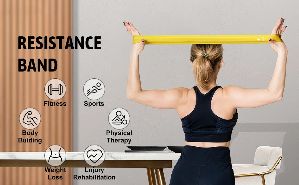 Premium Resistance Loop Bands for Home Fitness - Versatile Stretching & Strength Training Tools