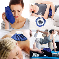 Versatile Reusable Ice Bag Bandage for Effective Hot and Cold Therapy on Injuries and Aches