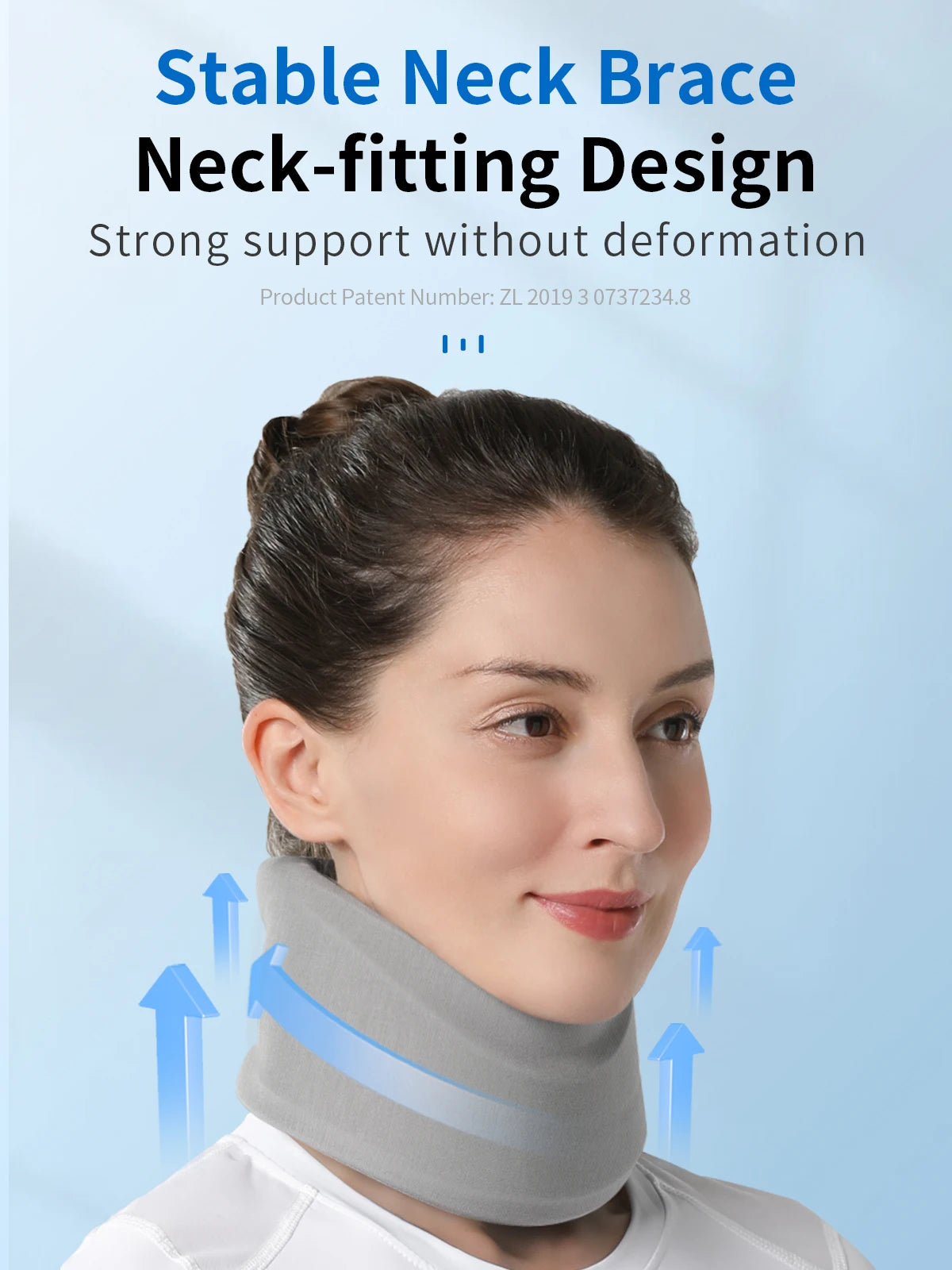 VELPEAU Neck Brace for Pain Relief and Strong Support