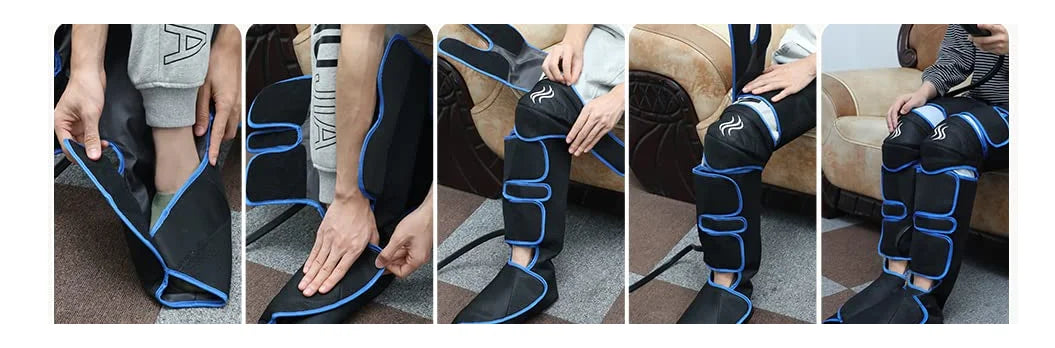 360° Leg Massager with Air Pressure Therapy for Enhanced Circulation and Muscle Relaxation