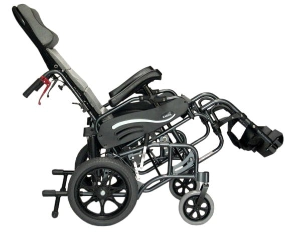 KARMAN VIP515 Tilt in Space Reclining Transport Wheelchair