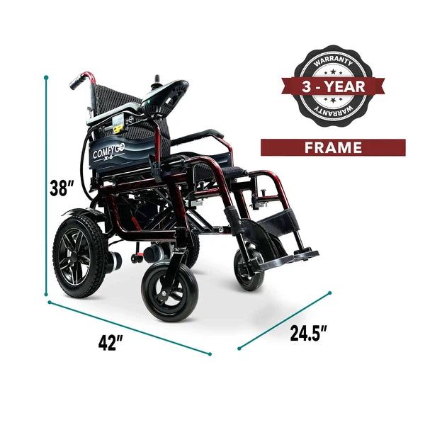 ComfyGO X-6 ComfyGO Lightweight Electric Wheelchair