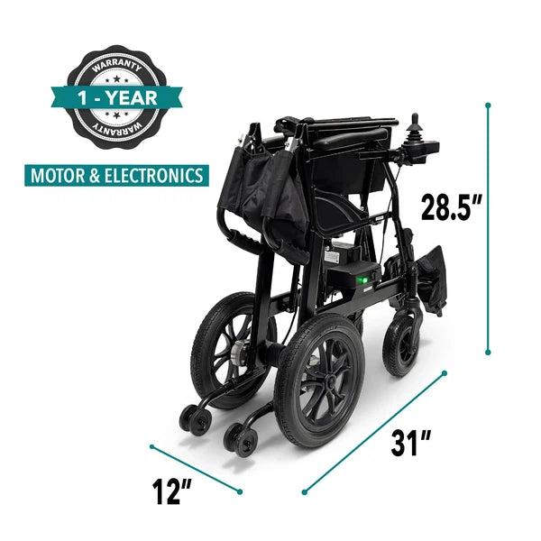 ComfyGO X-Lite Ultra Lightweight Foldable Electric Wheelchair For Travel ComfyGO