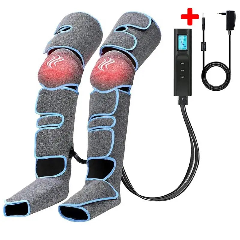 Foot Air Pressure Leg Massager Promotes Blood Circulation, Body Massager, Muscle Relaxation, Lymphatic Drainage Device 360°