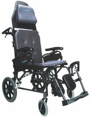 KARMAN MVP502 Lightweight Ergonomic Reclining Transport Wheelchair